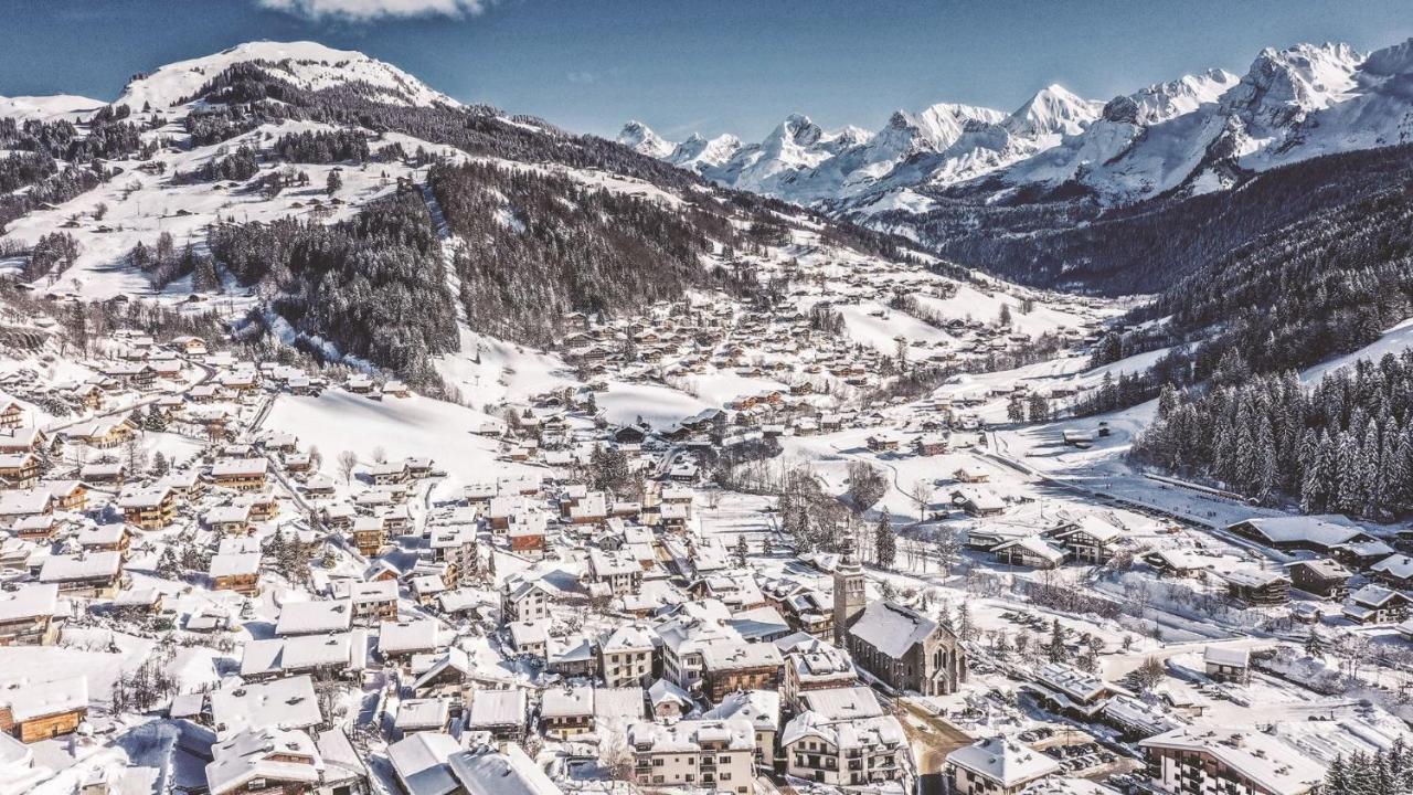 Appartement L'Erable Le Grand-Bornand Eksteriør bilde